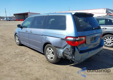 2005 Honda Odyssey Ex-L из США, поврежденный, VIN 5FNRL38795B085138